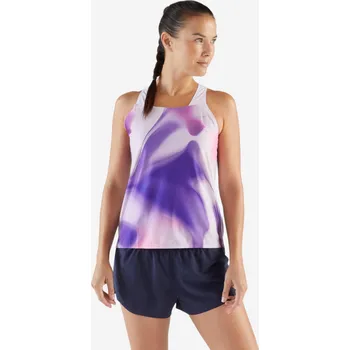 KIPRUN Dámské běžecké tílko Run 900 Light S FIALOVÁ|RŮŽOVÁ