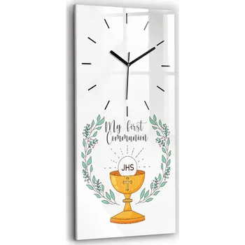 Hodiny Nástěnné hodiny SacroArte bílé 30 cm