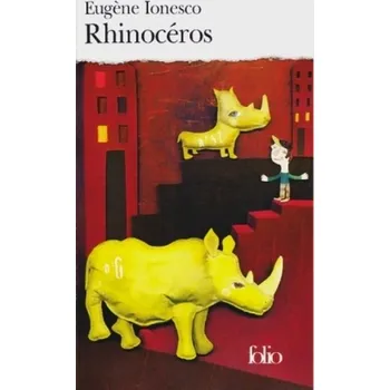 Francouzský jazyk Rhinoceros - Ionesco, Eugène [DE-FR] (2005,, Brožovaná, Klett)