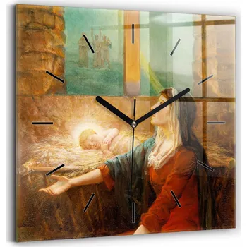 Hodiny Nástěnné hodiny SacroArte, vícebarevné, 30 cm