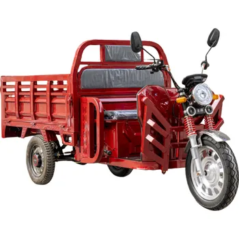 Elektrotříkolka Sunway Cargo E-DSL100 45 Ah červená