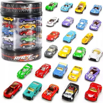 autíčko Autíčka Kovová Autíčka pro děti 25 kusů 1:64