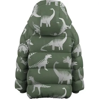 NAME IT Zimní bunda 13218522 Zelená Regular Fit 86