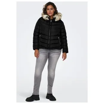 ONLY Carmakoma Zimní bunda 15305702 Černá Regular Fit 46_48