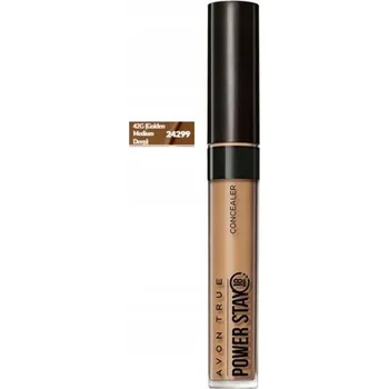 Korektor Korektor s aplikátorem, krycí a vyhlazující Avon Power Stay 42G (Golden Medium Deep) 3 ml 3 g