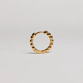 Náušnice Bubble Hoop Gold náušnice 1ks