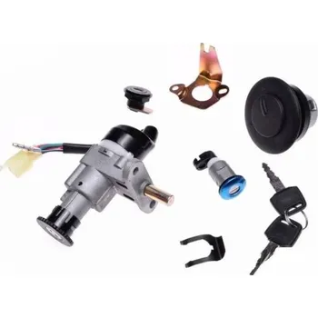 Motozámek Spínačka a sada zámků pro skútry - typ1