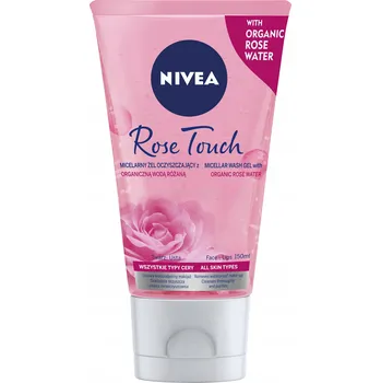 NIVEA Rose Touch Micelární gel na čištění pleti s organickou růžovou vodou 150 Ml