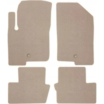 autokoberec Kobercové rohože Edecor velurové 4 ks