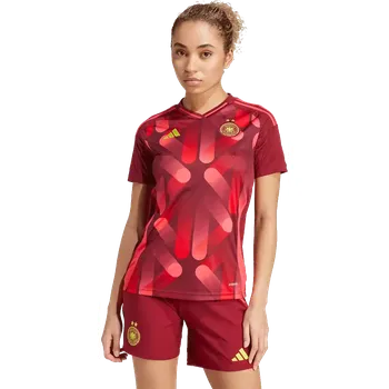 Dámský venkovní fotbalový dres Adidas Německo 25/26 bordo
