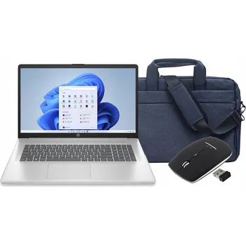 Notebook Notebook HP Notebook HP 17 FHD pro kancelář do školy práce 17,3" Intel Core 5 32 GB / 1 GB stříbrný