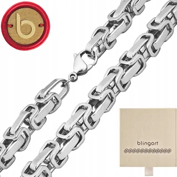 Náhrdelník Řetízek pánský náhrdelník s královskou vazbou ocel