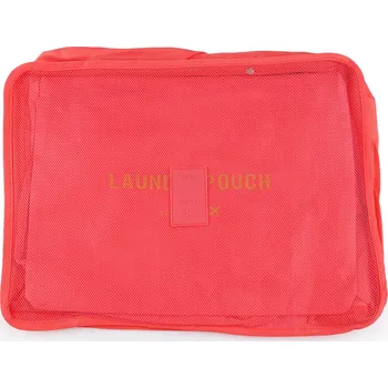 Sada cestovních organizérů do kufru 6 ks, barva 5 lososová