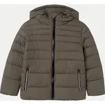 Mayoral Zimní bunda 7458 Hnědá Regular Fit 8Y