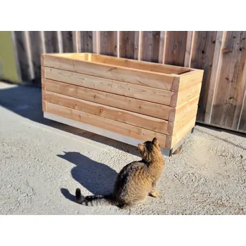 Vyvýšený záhon Vyvýšený záhon Nakloněný Zahradník 127x60x53cm