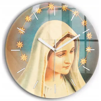 Hodiny Nástěnné hodiny SacroArte béžové 60 cm