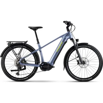 Jízdní kolo Trekingové elektrokolo HAIBIKE Trekking 7.5 High Blue Slate/Yellow Glossy - S 2025