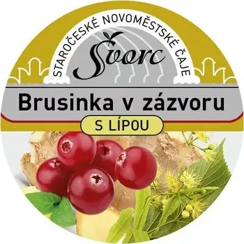 Čaj Švorc pečený čaj Brusinka v zázvoru 55ml (Švorc pečený čaj Brusinka v zázvoru 55ml)
