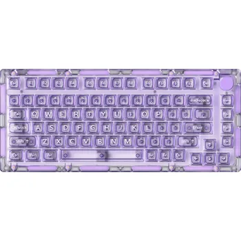 Klávesnice Mechanická klávesnice MonsGeek ICE75 V3 Pro Crystal