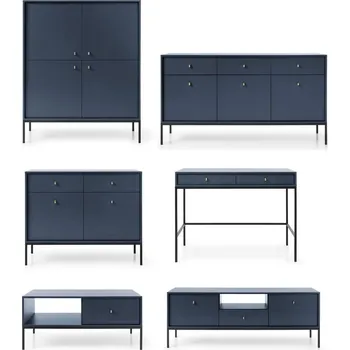 Komoda Velká komoda Evora tmavě modrá