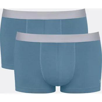 Boxerky Pánské boxerky GO ABC 2.0 Hipster 2P - UNKNOWN - modré 7311 - SLOGGI BLUE M