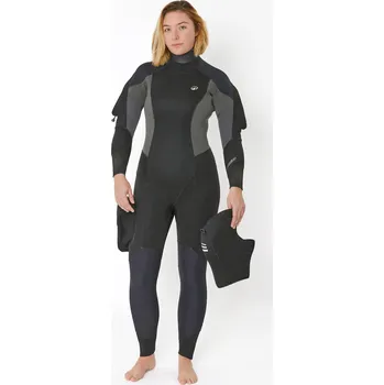 Neoprenový oblek DECATHLON Dámský potápěčský polosuchý neopren 7 mm XS