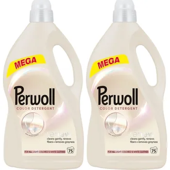 Prací gel Perwoll Renew Light Colors Prací Gel 3,75 l (75 praní) x2