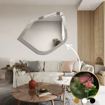 Zrcadlo Dekorativní zrcadlo na ornamentálním skle Master Flex - LUXORA PRISTAL