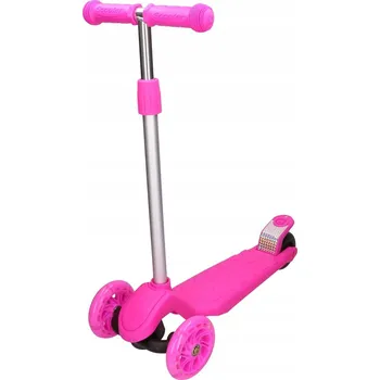 Koloběžka Extralink Kids Scooter Merlin Mini Růžová Koloběžka pro děti