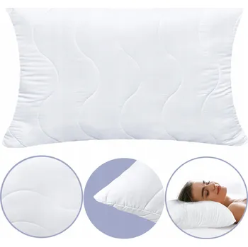 Polštář SPACÍ POLŠTÁŘ 50X70 CM PROŠÍVANÁ ANTIALERGICKÝ PRODYŠNÝ MIKROVLÁKNO