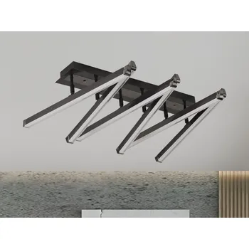 Nástěnné svítidlo LED stropní svítidlo s dálkovým ovladačem 75W - J3371/BCH