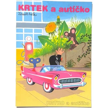 omalovánky Omalovánky Krtek a autíčko