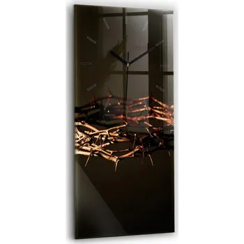 Hodiny Nástěnné hodiny SacroArte černé 30 cm