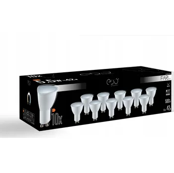 Žárovka LED žárovky EDO FARI GU10 5,5 W neutrální bílá 10 ks