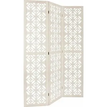 Paraván Atmosphera Skládací bílý paraván Rayan