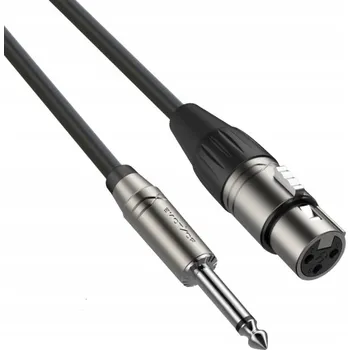 Audio kabel XLR kabel - 6,3 mm jack Roxtone SMXJ210L10 10 m