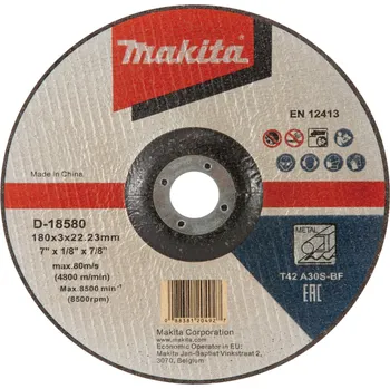 Řezný kotouč MAKITA ŘEZACÍ KOTOUČ NA KOV 180 X 22,23 D-18580