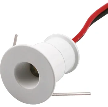 Bodové svítidlo LED-15 mini podhledové svítidlo 1W, bílé Zelená 30°