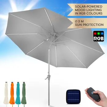 Pergola Blumfeldt Calais, slunečník, LED (10040120)