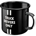 Hrnek ENAMEL DAIMLER TRUCK DRIVEER - plecháček