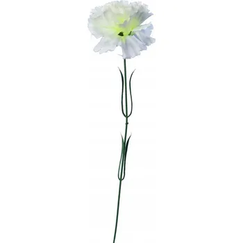 umělá květina Umělý květ Karafiát bílá 46 svatební hostina svatba dekorace