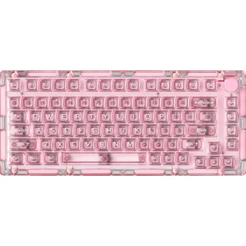 Klávesnice Mechanická klávesnice MonsGeek ICE75 V3 Pro Crystal