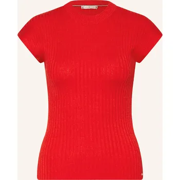 Tommy Hilfiger Dámské Úpletové Tričko, červená, 36