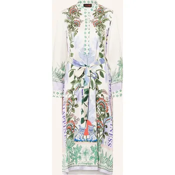 Dámské šaty Miss Goodlife Dámské Šaty, režná / zelená / světle fialová, 34