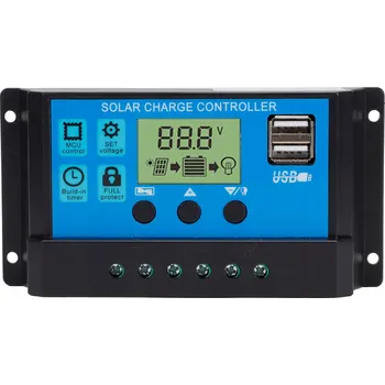 IP kamera REGULÁTOR NABÍJENÍ 12V/24V SOLÁRNÍ OVLADAČ 30A