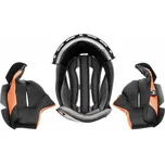 Lícnice a klobouk pro přilby Cross Cup Two/Sonic, CASSIDA (černá/šedá/oranžová) S