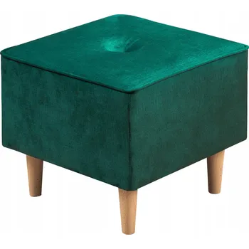 Taburet KRÁSNÁ PODNOŽKA VE SKANDINÁVSKÉM STYLU FLOKI ZELEŇ