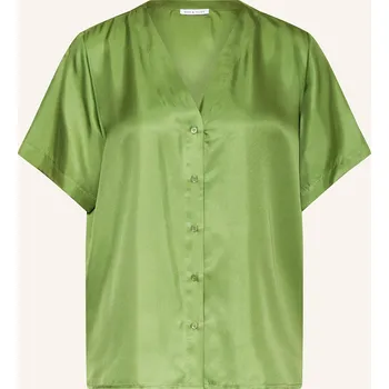 Dámská halenka Mrs & Hugs Dámská Halenka Z Hedvábí, zelená, 36