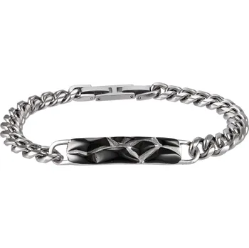 Náramek Free Style Náramek z chirurgické oceli BSS1025BK Délka náramku: 22 cm