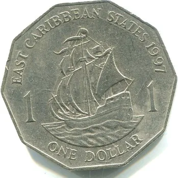 VÝCHODOKARIBSKÉ STÁTY. 1 dollar 1997.